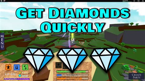 How To Get Diamonds Quickly Elemental Battlegrounds Roblox Youtube