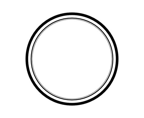 16 Blank Wooden Circle Vector Png Images Blank Circle Frame Blank