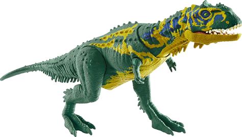 Jurassic World Majungasaurus Sound Strike Mattel Gmc95 Amazones Juguetes Y Juegos