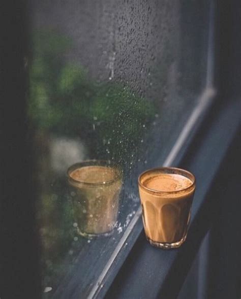 Coffee Time Rain Coffee Kaffeezeit Regen Pluie De Temps De Café
