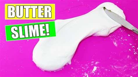 How To Make White Butter Slime No Borax Clay Butter Slime Youtube