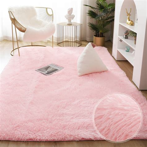 Sayfut Ultra Soft Modern Shag Area Rugs Fluffy Living Room Carpet Comfy