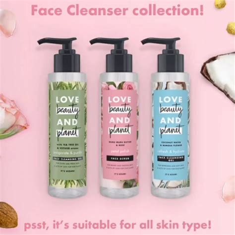 Jual Love Beauty And Planet Face Scrub Cleansing Murumuru Butter And Rose 190ml Shopee Indonesia