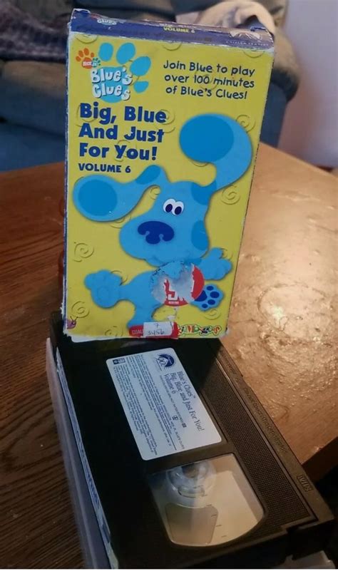 Blue S Clues Big Blue And Just For You Volume VHS