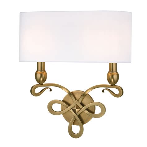 Whether you're trying to find the perfect sconce to raise the game in a powder room or specifying lighting for an. Hudson Valley Lighting Pawling 2 Light Wall Sconce ...