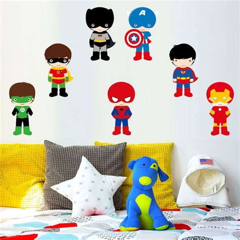 Superhero costumes, party supplies and décor are here and ready to help you save the world one party at a time. various super hero the avengers wall stickers For kids ...