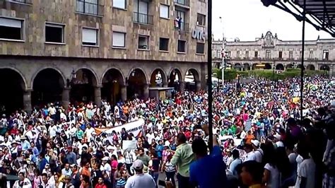 Manifestaciones en bogotá hoy siguen las protestas y enfrentamientos. Manifestación en Guadalajara Jalisco 7-Sepiembre-2013 ...