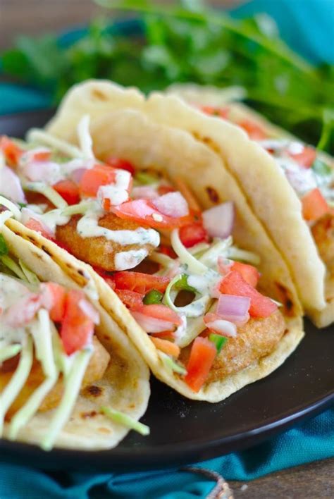 With fish tacos, the condiments are almost as important as the fish itself. Beer Battered Fish Tacos Recipe - Mildly Meandering