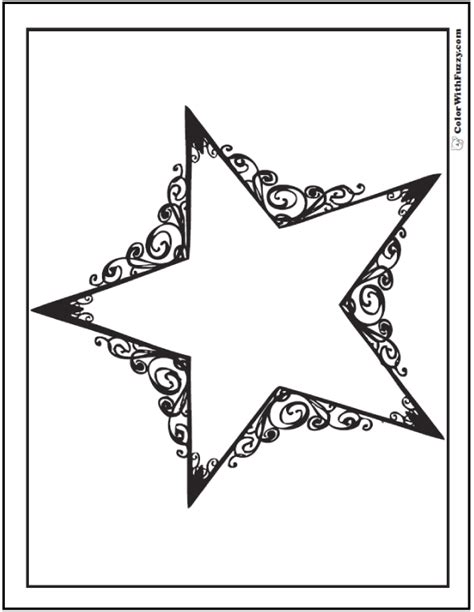 It also helps to improve their motor skills and concentration. 60 Star Coloring Pages: Customize And Print PDF