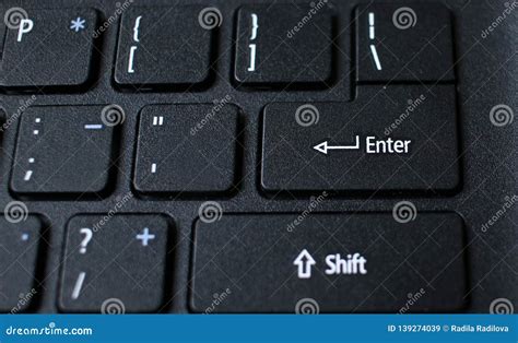 Enter Button On Laptop Keyboard Enter Keyboard Key Button On A