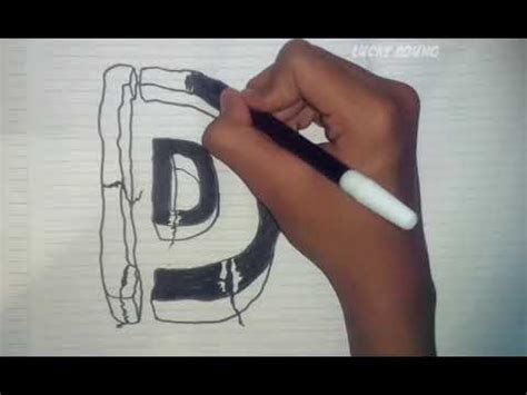 Patah hati simbol font keren antarmuka pengguna logo lingkaran hitam dan putih sudut sudut hitam dan putih patah hati png pngwing. #MENGGAMBAR 3D HURUF D#KEREN - YouTube