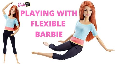 Playing With Flexible Barbie Doll Morning Routine Barbie Made To Move Dolls Youtube