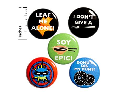 Funny Pun Buttons Pins Outerspacebacon