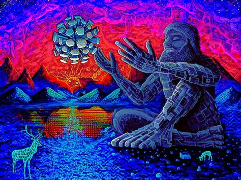 Pin By Blated On Sacred Geo Psychedelic Art Cool Art Art