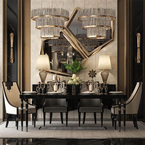 The Luxury Exclusive Dining Set Is Seductive Every Inch A Statement Of