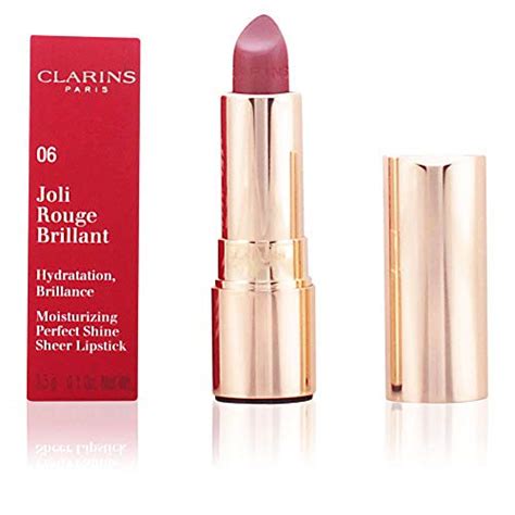 clarins joli rouge brillant moisturizing perfect shine sheer lipstick no 24 watermelon 0 1