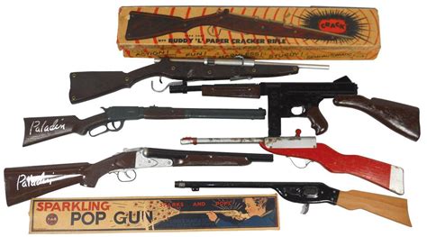 Toy Cap Guns And Rifles 7 Includes 2 Paladin Shooting Sam Cap Gun