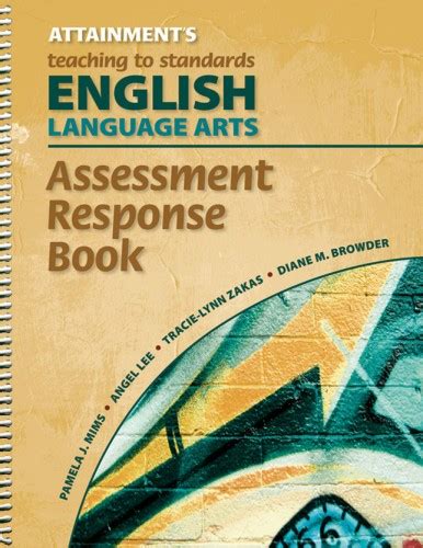 Teaching To Standards Ela Assessment Response Book