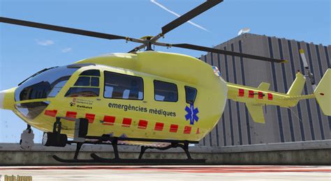 Helicopter Medicalitzat Del Sem Ec 145 Catalonian Paramedics Gta5