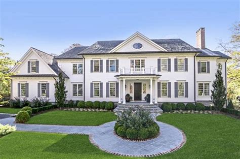 3995 Million Newly Built Colonial Mansion In Ridgefield Ct Homes