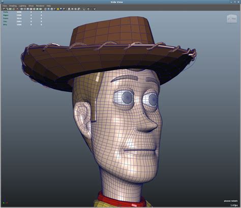 Woodys Face Wire Frame Character Design Tips Character Rigging