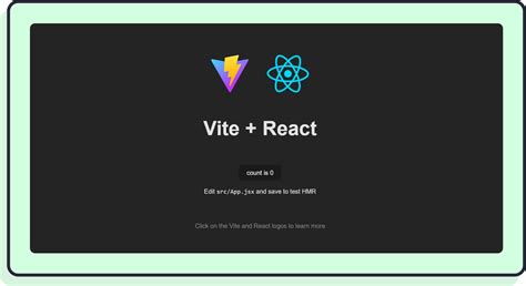 Create A New React App With Vite