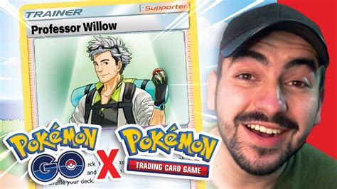 Professor Willow Pokemon Card Pokémon Go X Pokémon Tcg Youtube