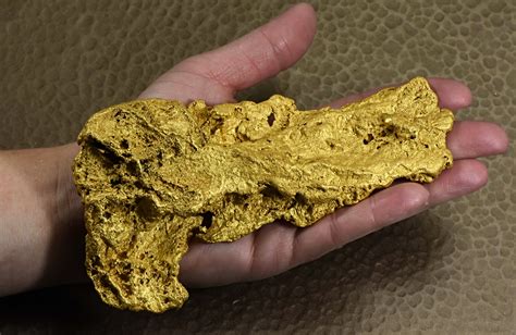 Large Natural Gold Nugget Australian 12463 Grams 4007 Troy Ounces V