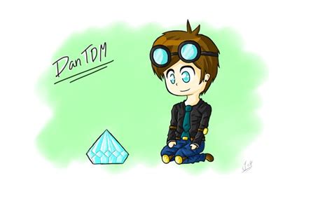 Pin By Jemma Meddleton On Dantdm Fan Art Dan Tdm Minecraft Dantdm