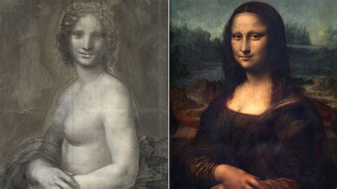 Did Leonardo Da Vinci Draw Naked Mona Lisa