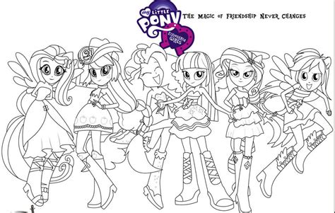 Coloring pages for children of all ages. 15 Printable My Little Pony Equestria Girls Coloring Pages ...