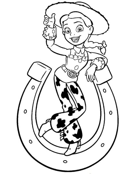 Jessie Toy Story Coloring Page Download Print Or Color Online For Free