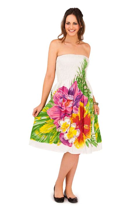 Womens 2 In 1 Strapless Cotton Beach Summer Dress Long Maxi Skirt