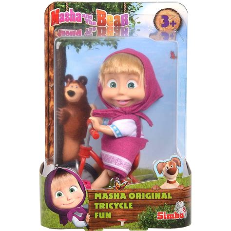 Masha And The Bear Masha Original Tricycle Fun Doll Shopee Malaysia