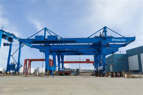 Weihua Cranes Rail Mounted Container Gantry Crane Weihua Crane