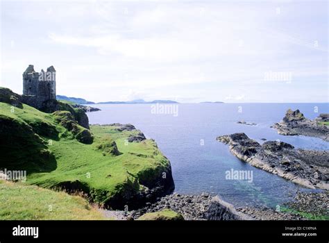 Kerrera Island Gylen Castle Scotland Scottish Coast Coastal Scenery