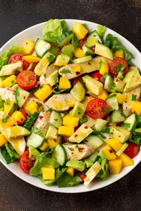 15 Simple Mango Salad Recipes We Love Mapping With Mandy