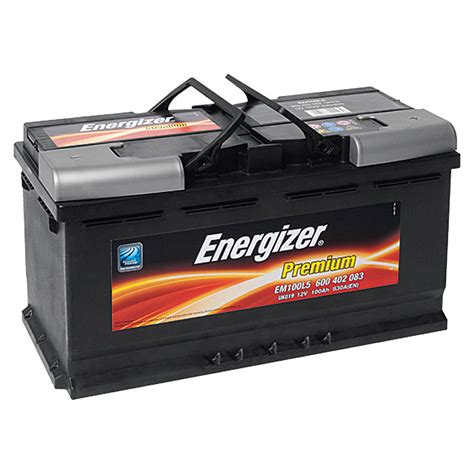 Energizer Batterie De Voiture Premium Em100 L5 100 Ah 12 V Type De