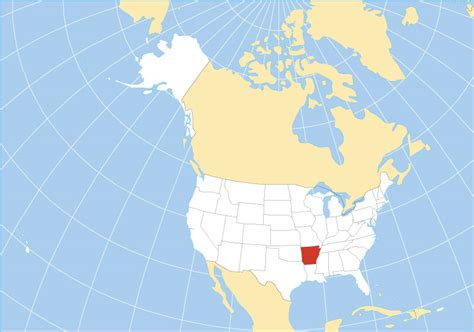 Map Of The State Of Arkansas Usa Nations Online Project