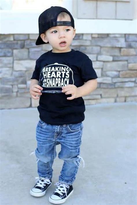 15 stylish toddler boy haircuts for little gents. snapback shirt trendy baby boy clothes hipster baby clothes