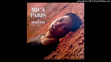 Mica Paris My One Temptation Album Edit 1988 Youtube