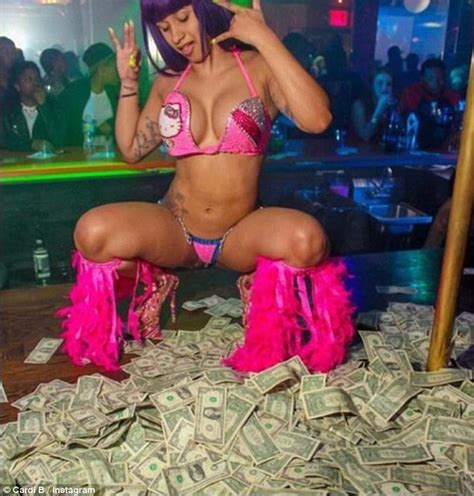 Money Moves Cardi B Shares Racy Photo From Her Stripping Days Miss Petite Nigeria Blog