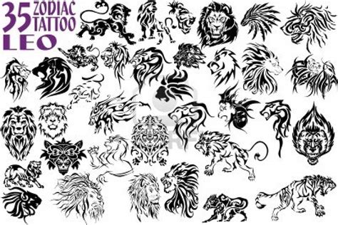 Tetování znamení berana patří mezi ty, které si můžete nechat vytetovat prakticky kamkoliv. Tetování znamení lva, Katalog motivů tetování