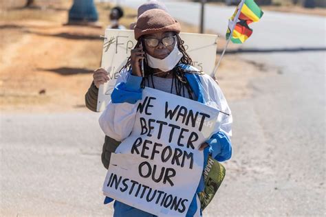 Zimbabwe Cracks Down On Protests As Economy Crumbles