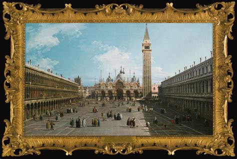 Attempted Bloggery Canaletto S Piazza San Marco