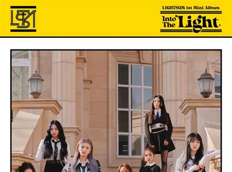 Lightsum 1st Mini Album Into The Light Concept Image Kpopping