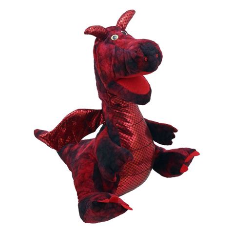 Enchanted Red Dragon Hand Puppet The Puppet Company