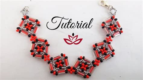 Stylish Bugle Beads Bracelet Tutorial Youtube