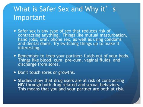 ppt hiv and safer sex powerpoint presentation free download id 3518350