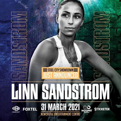 No Limit Boxing Linn Sandstrom Boxer Is Back In Action